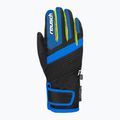 Vaikiškos slidinėjimo pirštinės Reusch Duke R-Tex XT black/brilliant blue/safety yellow 2