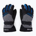 Reusch Flash Gore-Tex vaikiška slidinėjimo pirštinė juoda/juoda melanžinė/brilliant blue 3