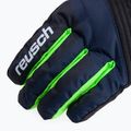 Reusch Duke R-Tex XT vaikiškos slidinėjimo pirštinės, juodos/mėlynos/neon žalia 4
