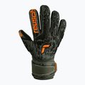 Reusch Attrakt Freegel Gold Finger Support Vartininko pirštinės juodos 5370030-5555 5