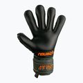 Reusch Attrakt Freegel Gold Finger Support Vartininko pirštinės juodos 5370030-5555 6