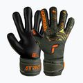 Reusch Attrakt Gold X Finger Support Junior vartininko pirštinės žalia-juoda 5372050-5555 4