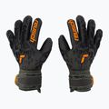 Reusch Attrakt Freegel Silver Finger Support Junior vartininko pirštinės juodai žalios 5372030-5555