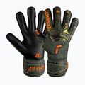 Reusch Attrakt Gold X Junior vartininko pirštinės žalia-juoda 5372055-5555 4