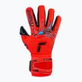 Reusch Attrakt Fusion Finger Support Guardian Junior vaikiškos vartininko pirštinės raudonos spalvos 5372940-3333 4