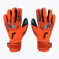Reusch Attrakt Fusion Guardian Junior vaikiškos vartininko pirštinės raudonos spalvos 5372945-3333