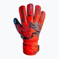 Reusch Attrakt Silver Roll Finger Junior vaikiškos vartininko pirštinės raudonos spalvos 5372217-3333 4