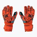 Reusch Attrakt Silver Roll Finger Junior vaikiškos vartininko pirštinės raudonos spalvos 5372217-3333