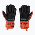 Reusch Attrakt Silver Roll Finger Junior vaikiškos vartininko pirštinės raudonos spalvos 5372217-3333 2