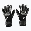 Reusch Attrakt Infinity Finger Support Vartininko pirštinės juodos 5370720-7700