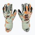 Reusch Pure Contact Fusion Junior vaikiškos vartininko pirštinės, žalios 5372900-5444