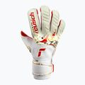 Reusch Attrakt Gold X GluePrint vartininko pirštinės baltos 5370975-1011 5