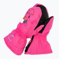 Reusch vaikiškos slidinėjimo pirštinės Sweety Mitten rožinės spalvos vienaragis