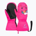 Reusch vaikiškos slidinėjimo pirštinės Sweety Mitten rožinės spalvos vienaragis 6