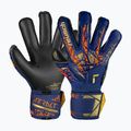 Vartininko pirštinės Reusch Attrakt Gold X Evolution premium blue/gold/black