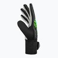 Vaikiškos vartininko pirštinės Reusch Attrakt Starter Solid Junior black/fluo lime/aqua 4