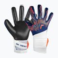 Vaikiškos vartininko pirštinės Reusch Pure Contact Silver Junior premium blue/electric orange/black