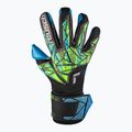 Vartininko pirštinės Reusch Attrakt Aqua black/fluo lime/aqua 5