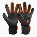 Vartininkų pirštinės Reusch Attrakt Gold X Airvent black/shocking orange