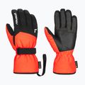 Slidinėjimo pirštinės Reusch Morris GORE-TEX black/fluo red