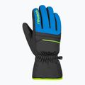 Vaikiškos slidinėjimo pirštinės Reusch Alan Junior black/brilliant blue/safety yellow 2