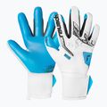 Vartininko pirštinės Reusch Attrakt Freegel Aqua white/black/aqua blue