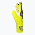 Vartininko pirštinės Reusch Attrakt Starter Solid safety yellow/silver 4
