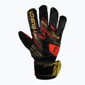 Vartininko pirštinės Reusch Attrakt Solid black/gold/fiery red 2
