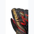 Vartininko pirštinės Reusch Attrakt Solid black/gold/fiery red 5