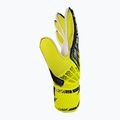 Vaikiškos vartininko pirštinės Reusch Attrakt Solid Junior safety yellow/silver 4