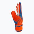 Vaikiškos vartininko pirštinės Reusch Attrakt Solid Junior shocking orange/blue 4