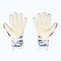 Vaikiškos vartininko pirštinės Reusch Attrakt RE:GRIP NC Junior blue/pink/white 3