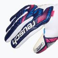 Vaikiškos vartininko pirštinės Reusch Attrakt RE:GRIP NC Junior blue/pink/white 4