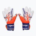 Vartininko pirštinės Reusch Attrakt Silver shocking orange/energize blue 2