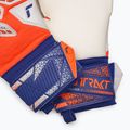 Vartininko pirštinės Reusch Attrakt Silver shocking orange/energize blue 5
