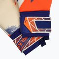Reusch Attrakt Freegel Gold NC Junior oranžinės/mėlynos vaikiškos vartininko pirštinės 5