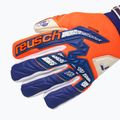 Reusch Attrakt Freegel Gold NC Junior oranžinės/mėlynos vaikiškos vartininko pirštinės 6