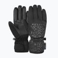 Moteriškos slidinėjimo pirštinės Reusch Keira R-Tex XT black/black leopard 2