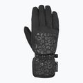 Moteriškos slidinėjimo pirštinės Reusch Keira R-Tex XT black/black leopard 3