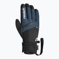 Vyriškos slidinėjimo pirštinės Reusch Booster Gore-Tex black/dress blue 3