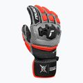 Vyriškos slidinėjimo pirštinės Reusch Worldcup Warrior GS black/silver/fluorescent red 3