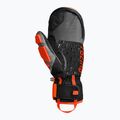 Slidinėjimo pirštinės Reusch Worldcup Warrior GS Mitten black/silver/fluo red 3