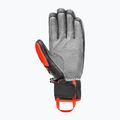 Slidinėjimo pirštinės Reusch Worldcup Warrior DH black/silver/fluo red 3