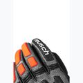 Slidinėjimo pirštinės Reusch Worldcup Warrior DH black/silver/fluo red 4