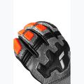 Slidinėjimo pirštinės Reusch Worldcup Warrior DH black/silver/fluo red 5