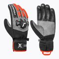 Vyriškos slidinėjimo pirštinės Reusch Worldcup Warrior R-Tex XT black/silver/fluo red