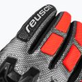 Vyriškos slidinėjimo pirštinės Reusch Worldcup Warrior R-Tex XT black/silver/fluo red 5