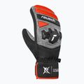 Slidinėjimo pirštinės Reusch Worldcup Warrior R-Tex XT Mitten black/silver/fluo red 2