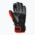 Vaikiškos slidinėjimo pirštinės Reusch Worldcup Warrior GS black/silver/fluo red 3