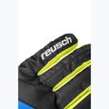 Vaikiškos slidinėjimo pirštinės Reusch Dan R-Tex XT Junior black/brilliant blue/safety yellow 6